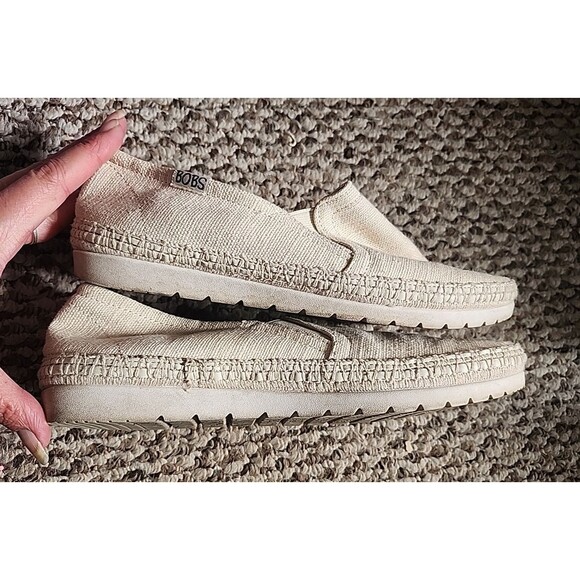 BOBS from Skechers Memory Foam High Jinx Womens Sz 8 Espadrille Slip On Shoes - Picture 5 of 12